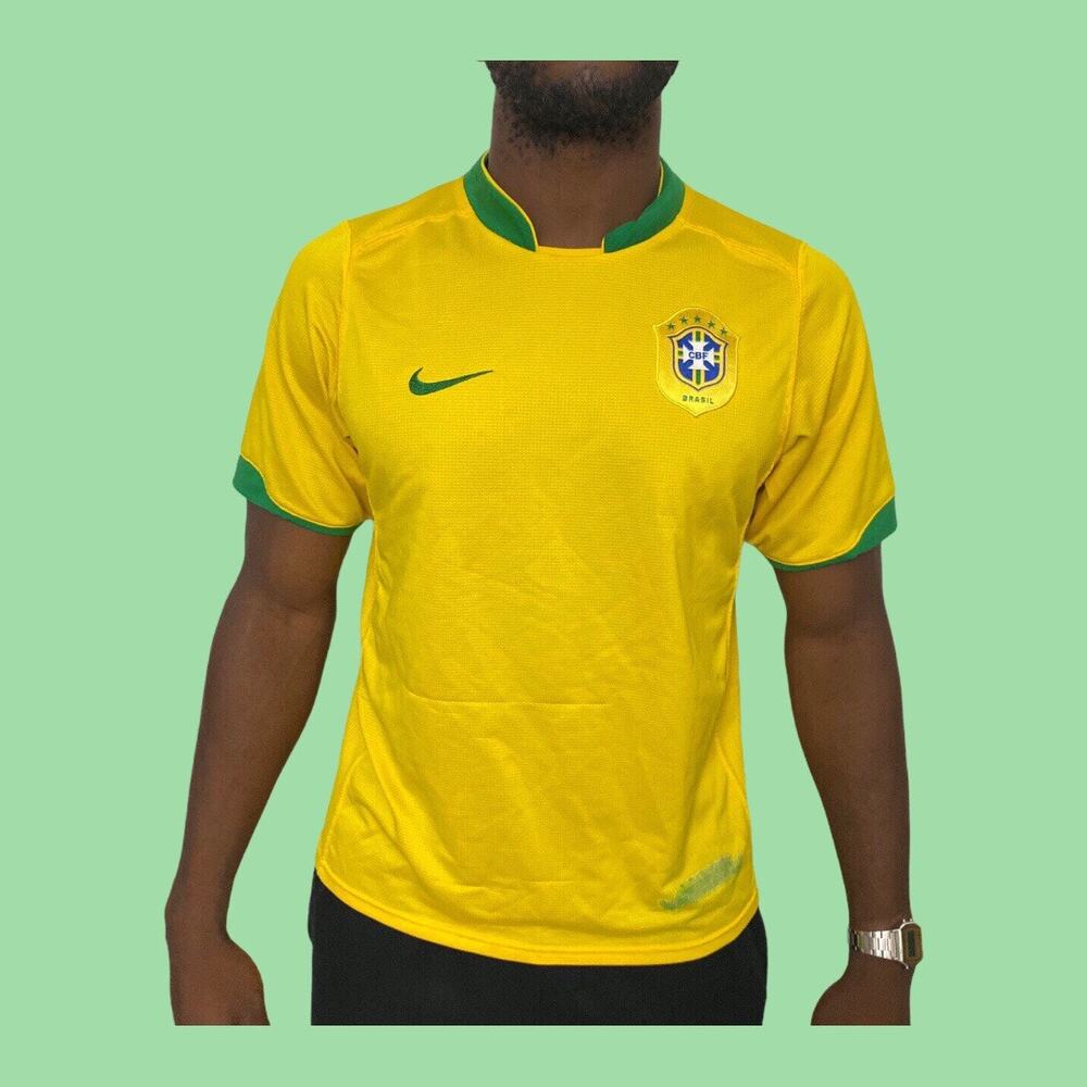 Y2K Nike Brasil soccer jersey